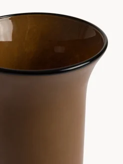 Vaso in vetro colorato in pasta