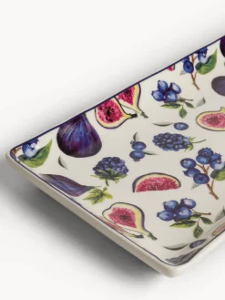 Vassoio new bone china motivo fichi